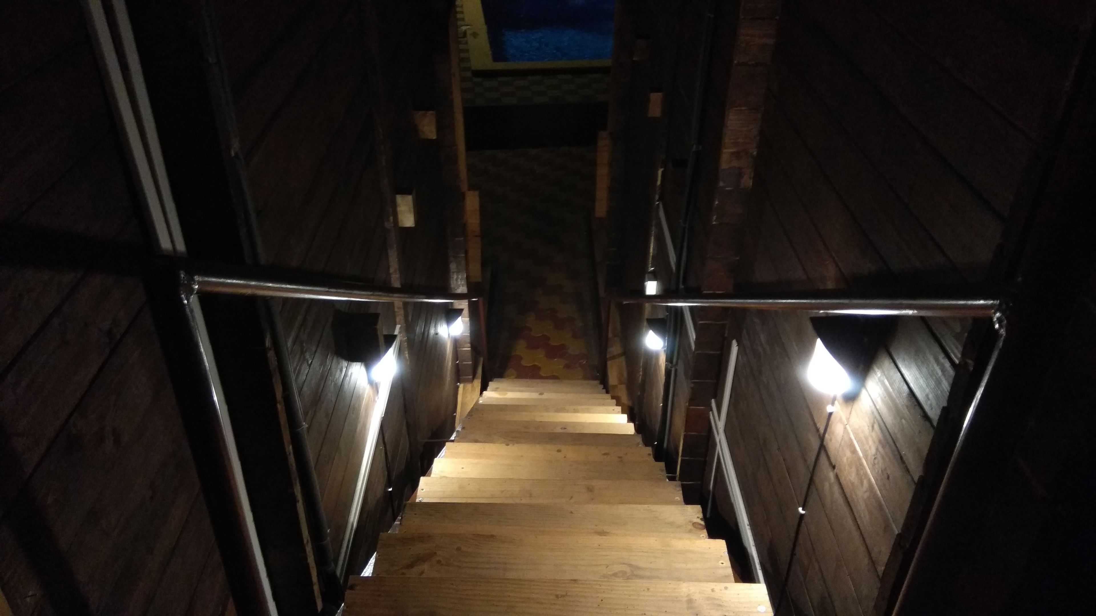 Basic Cottage, 1 Double Bed, Pool View | Staircase