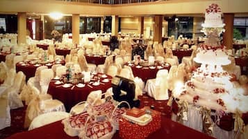 Área interna para casamento