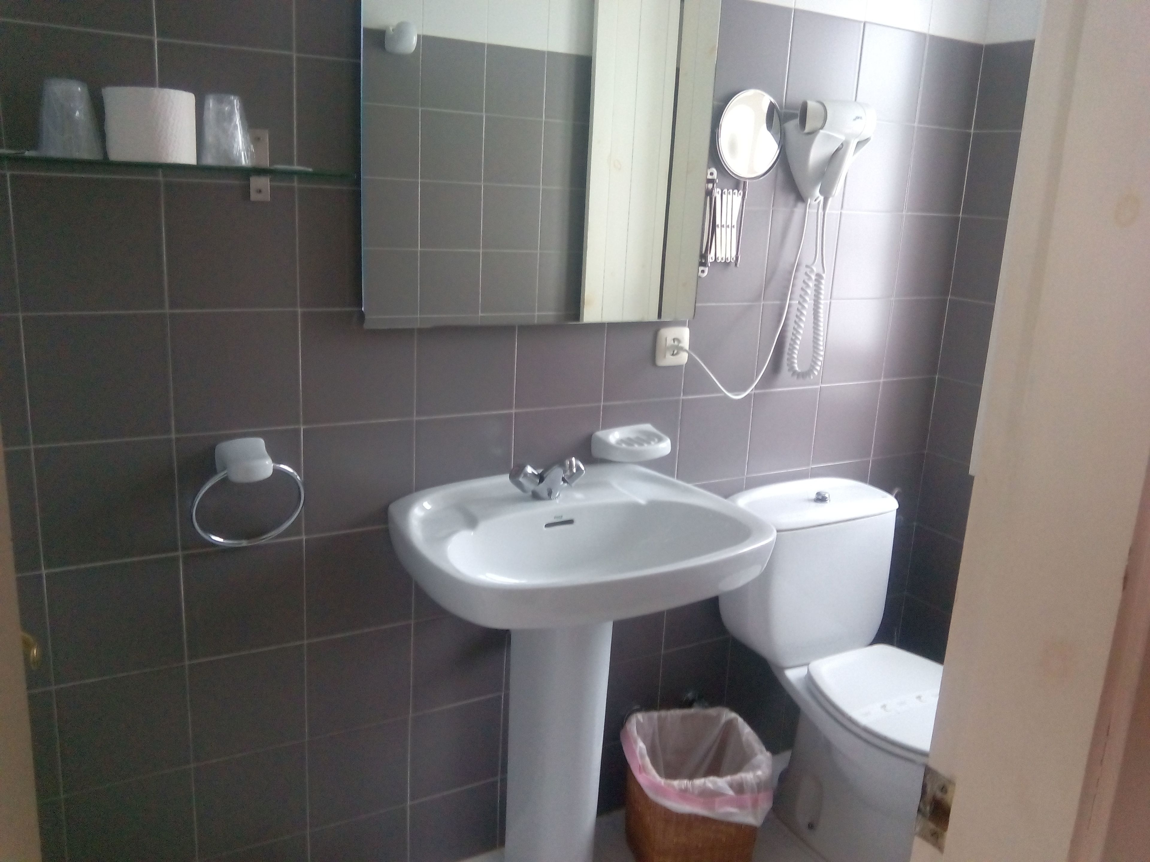 double or twin room | bathroom | combined shower/bathtub, free toiletries, hair dryer, bidet