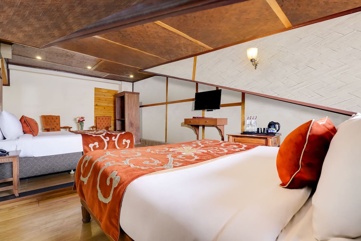 Family Attic Room | 1 bilik tidur, cadar kapas Mesir, peralatan tempat tidur premium