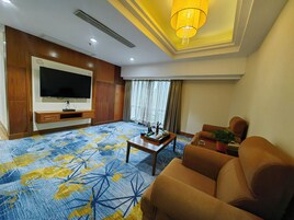 Deluxe Σουίτα | Καθιστικό | Τηλεόραση LCD