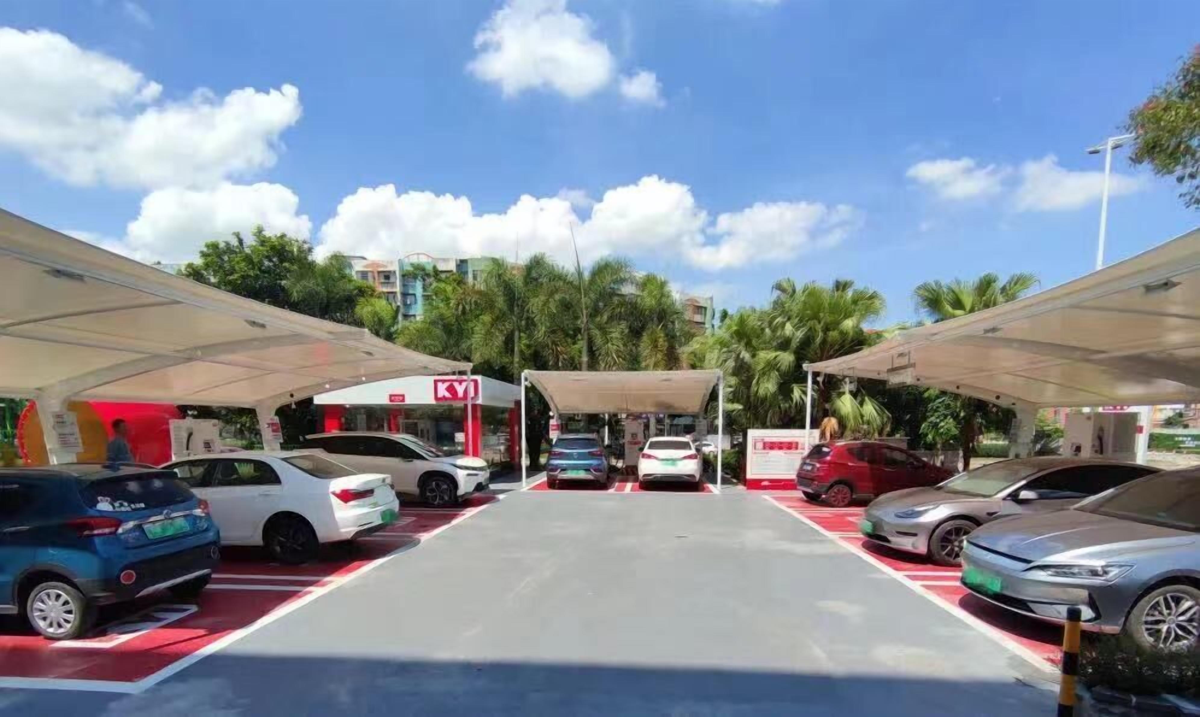 electric vehicle-charging station