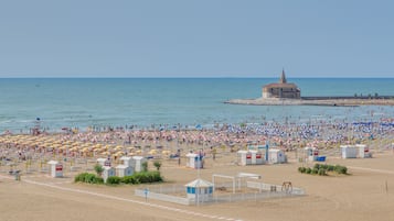 Aan het strand