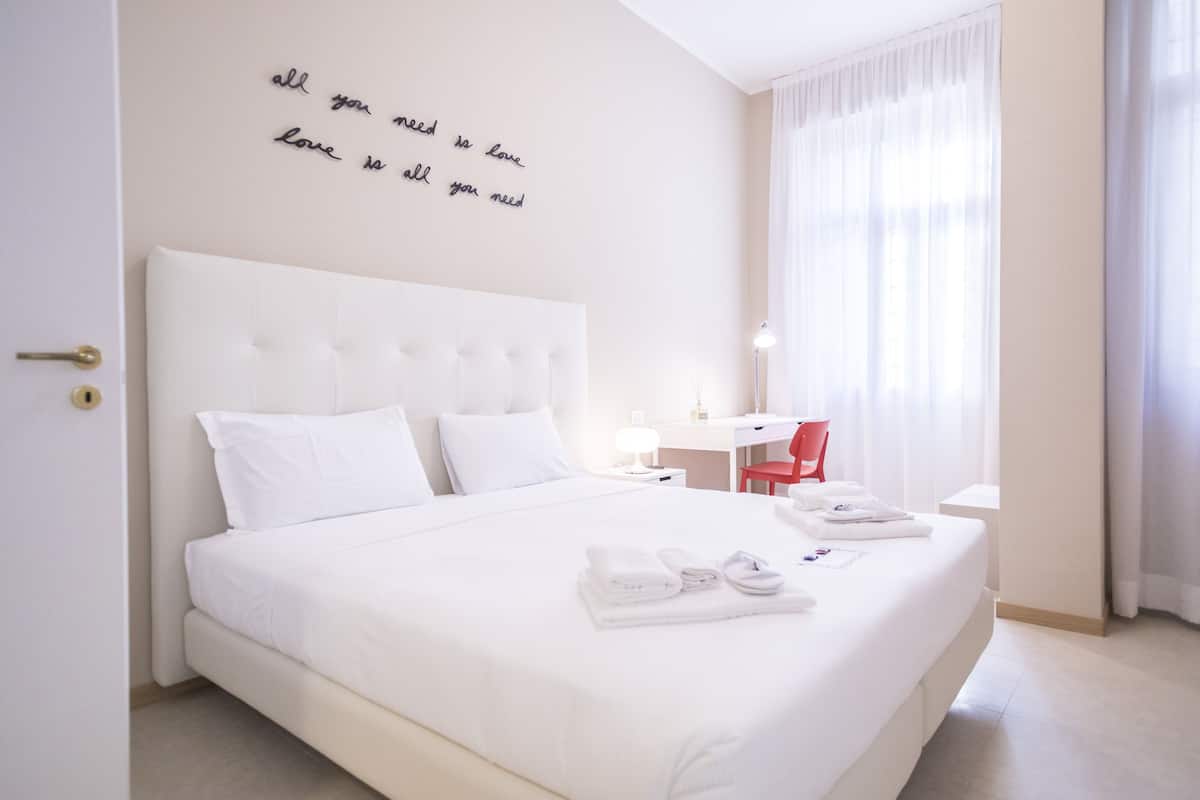 1 camera, biancheria da letto di alta qualità, una cassaforte in camera