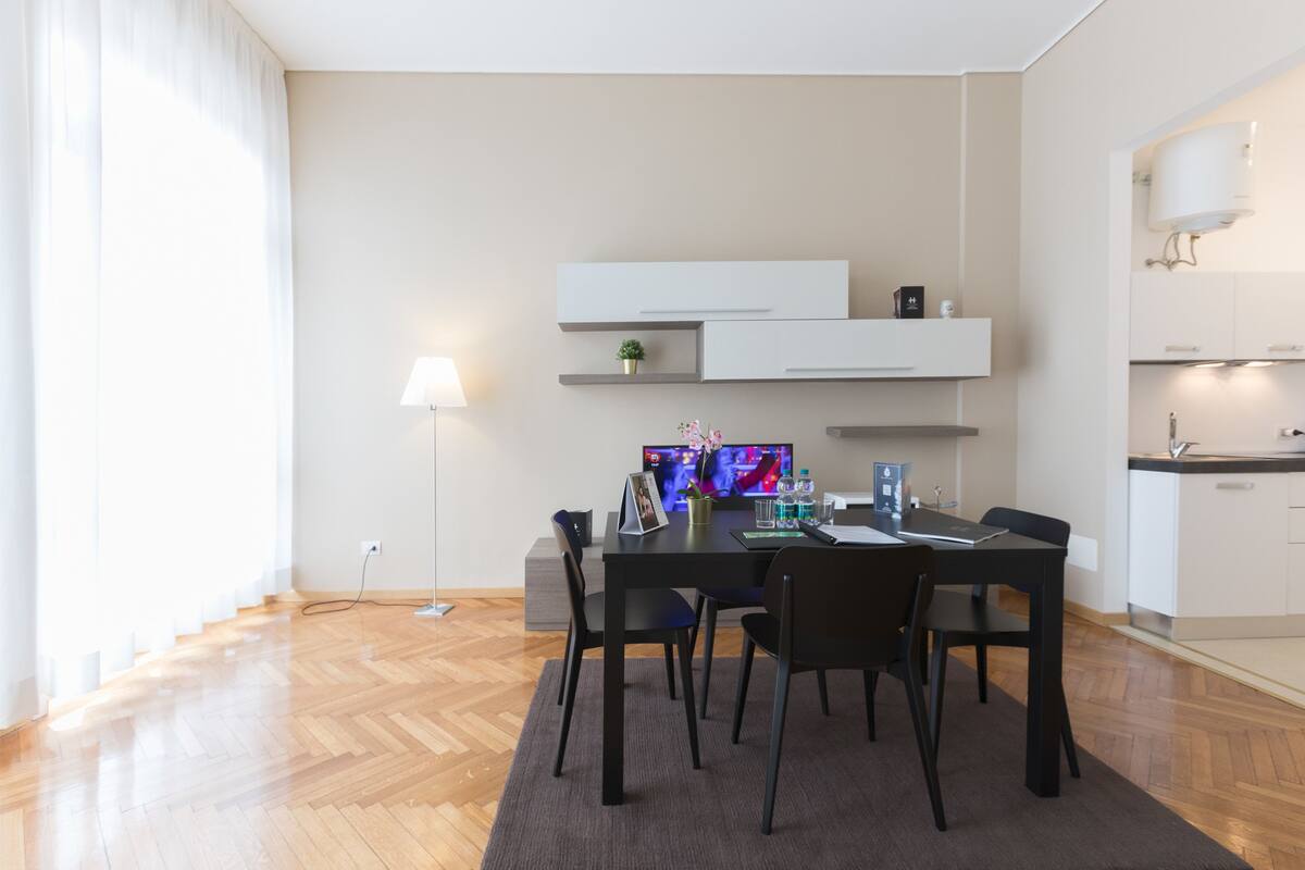 Appartamento Deluxe, 1 camera da letto (Trovator) | Biancheria da letto di alta qualità, una cassaforte in camera