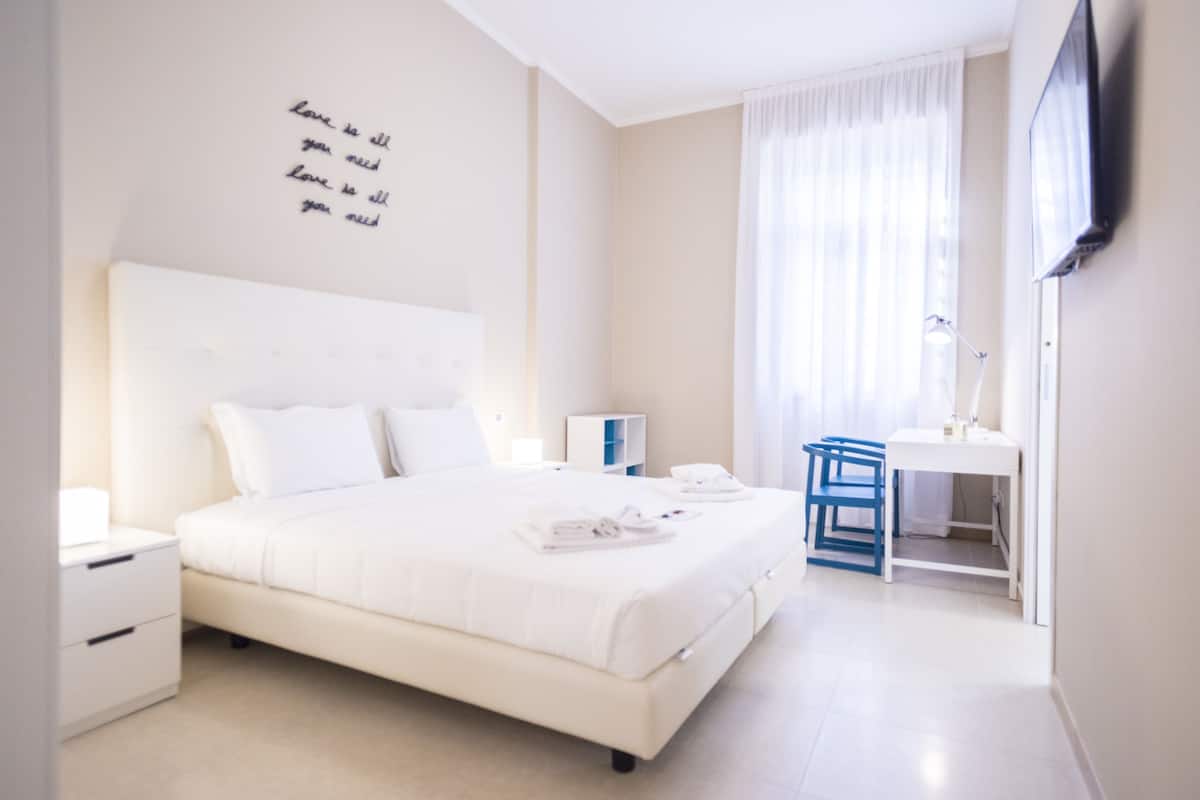 1 camera, biancheria da letto di alta qualità, una cassaforte in camera