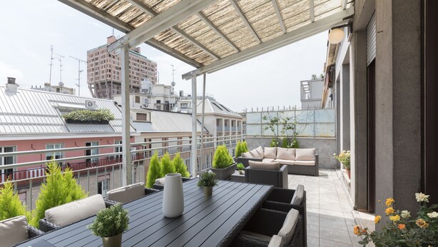 Luxury Penthouse | Balcony - Hemeras Boutique House Aparthotel Piazza Diaz (Milan)