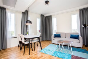 Apartment, 1 Bedroom | Living room | Flat-screen TV - ApartDirect Älvsjö (Älvsjö)