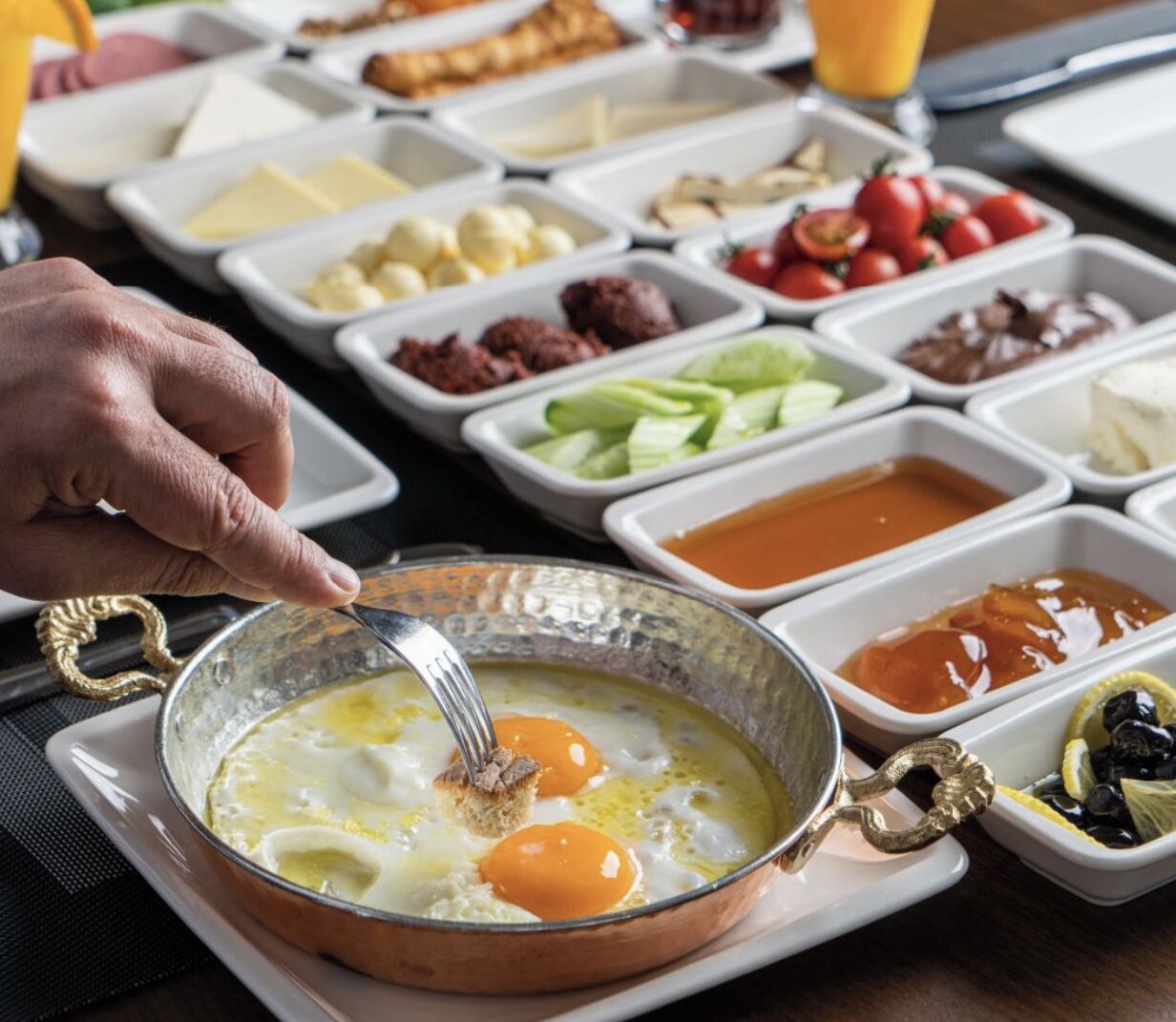 breakfast, lunch, dinner served; turkish cuisine