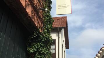 Fassade der Unterkunft