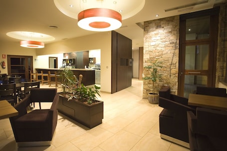 Sala de estar en el lobby