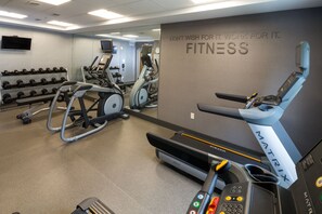 Gym - Fairfield Inn & Suites by Marriott Detroit Chesterfield (New Baltimore)