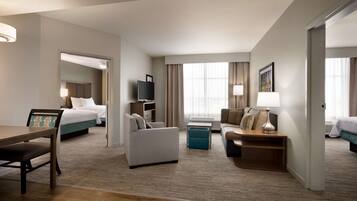 42-inch TV with premium channels