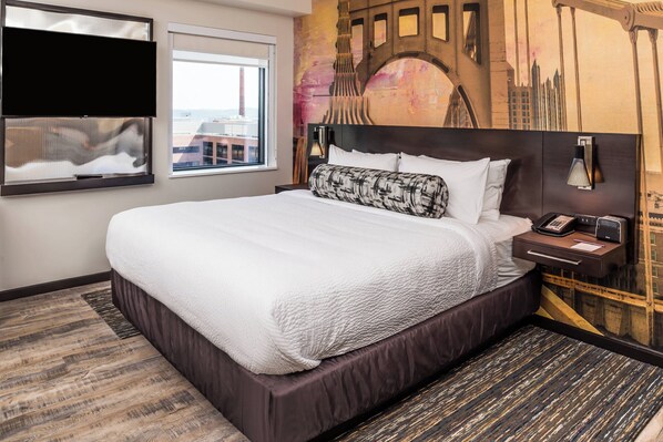 In-room safe, desk, blackout drapes, iron/ironing board