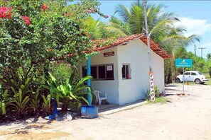 Fachada de la propiedad
