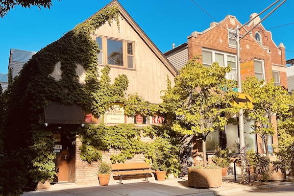 Voorkant van accommodatie