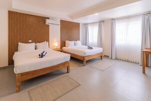 Two Bedroom Apartment | Down comforters, in-room safe, free WiFi, bed sheets