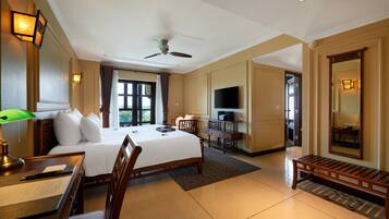 1 habitación y ropa de cama de alta calidad