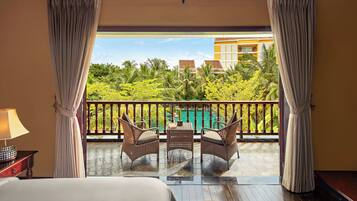 Familieværelse til 4 personer - balkon (Duplex Suite, Club Wing) | Udsigt fra balkon