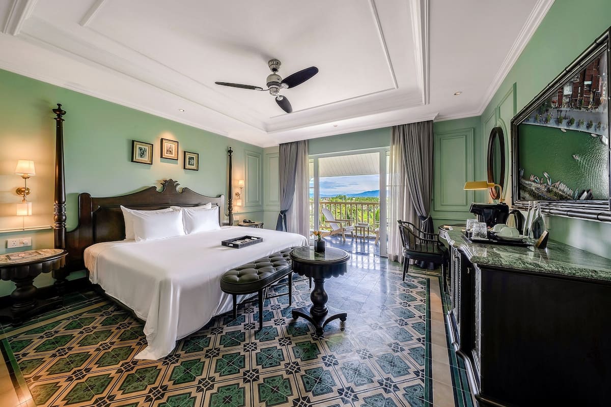 이그제큐티브 더블룸 또는 트윈룸, 수영장 전망 | 고급 침구, 객실 내 금고, 책상, 노트북 작업 공간