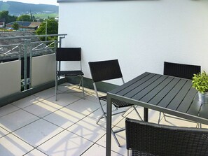 Outdoor dining - Modernes Apartment mit Zentralheizung in Willingen (Willingen)