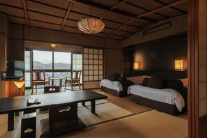 In-room safe, free WiFi, bed sheets - Yuhigaura Onsen Ryotei KAI (Kyotango)