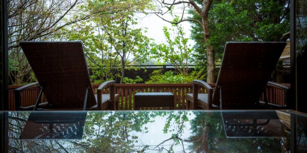 Japanese Western Style Villa with Open Air Bath | View from room