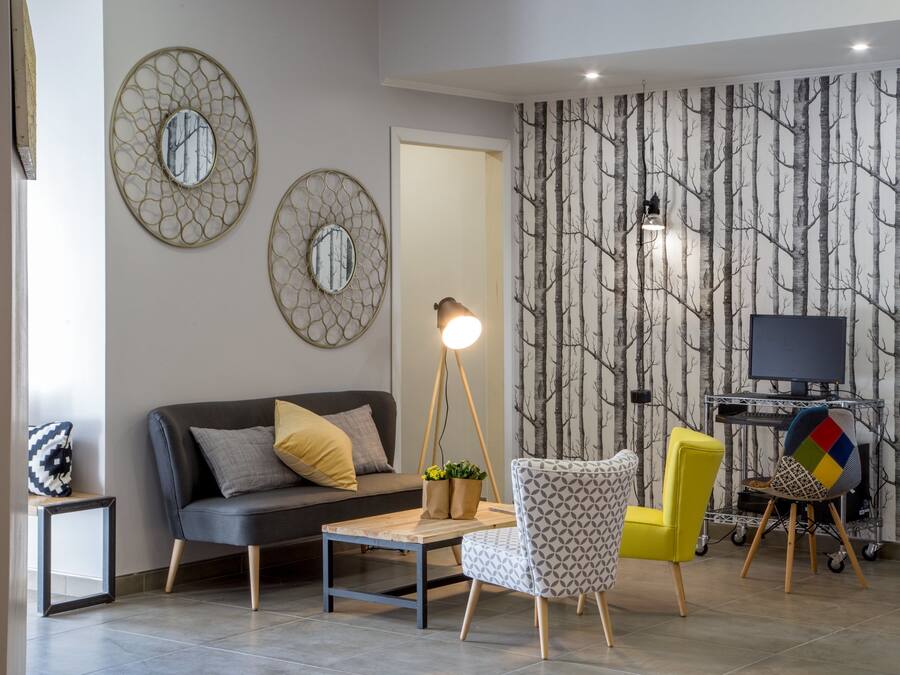 Sitzecke in der Lobby