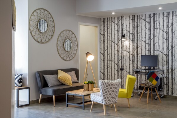 Sitzecke in der Lobby