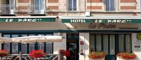 Entrada de la propiedad