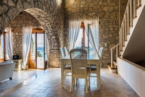 Living area - Villa Galini (Lefkada)