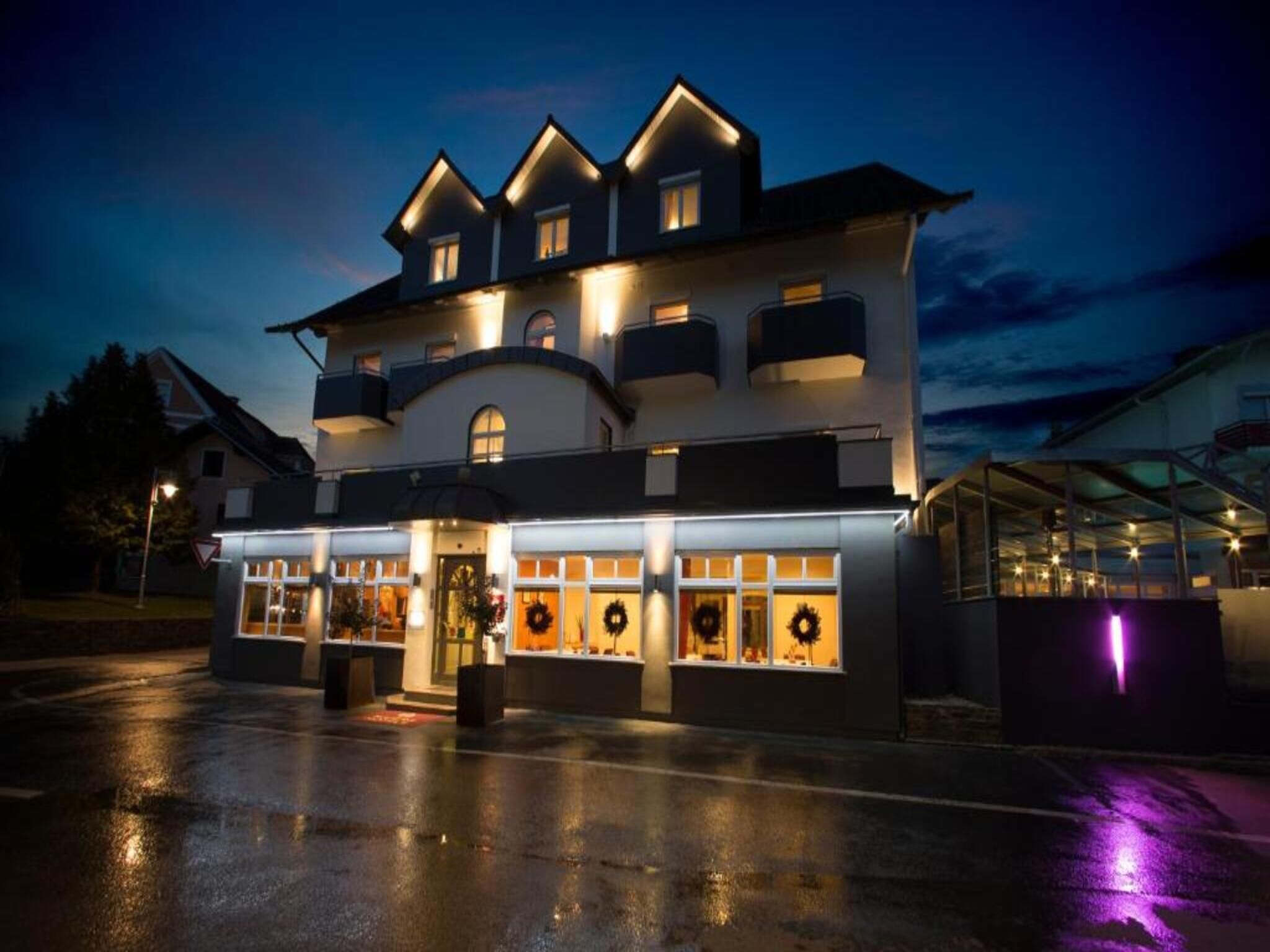 Façade de l’hébergement