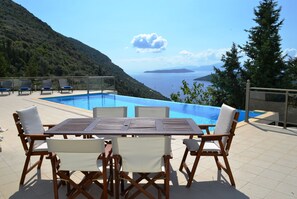 Villa, 3 Bedrooms, Private Pool | Terrace/patio - Villa Inna (Lefkada)