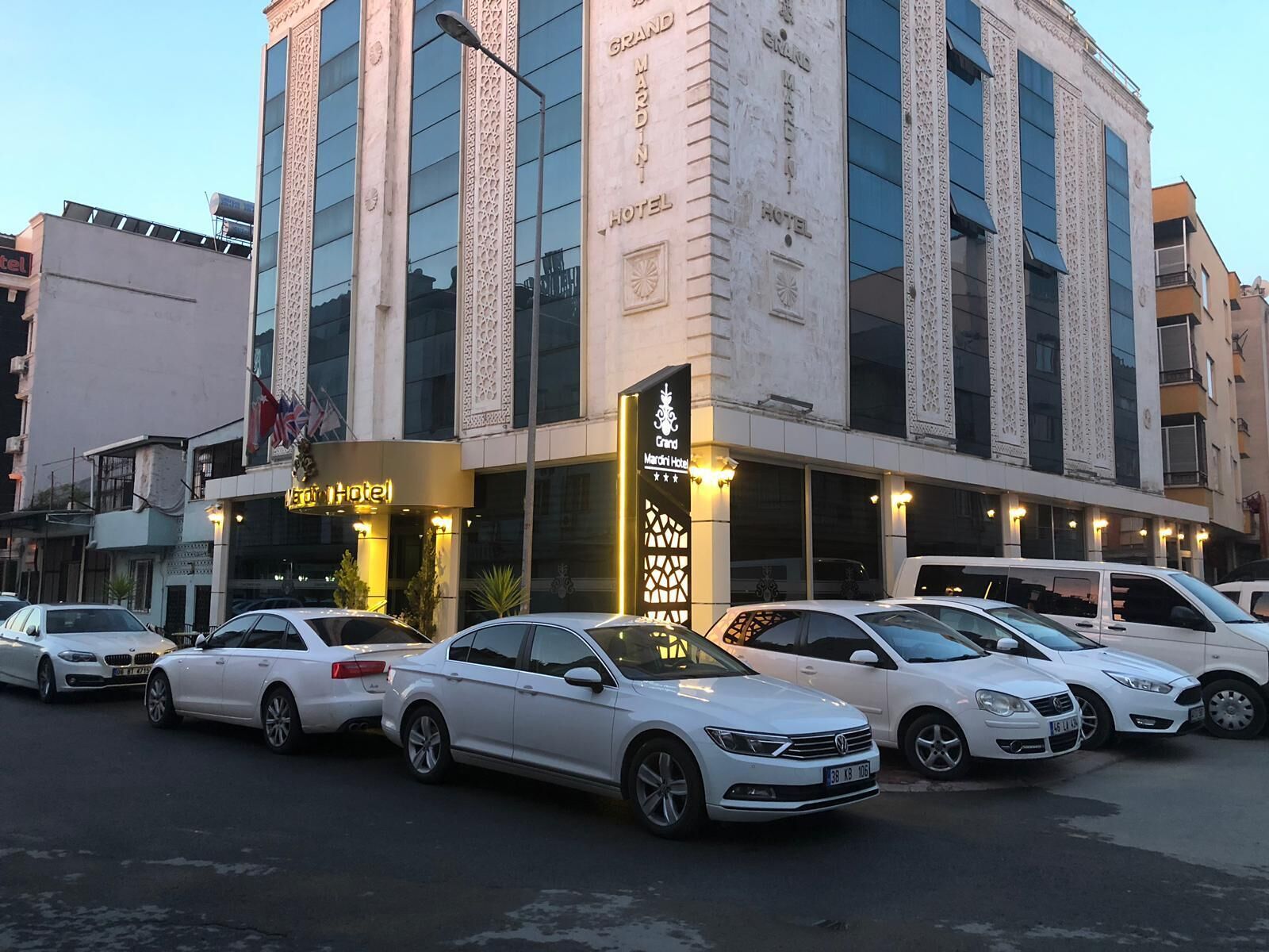 Voorkant van accommodatie