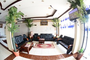 Sala de estar en el lobby