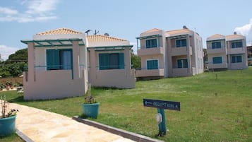 Voorkant van accommodatie