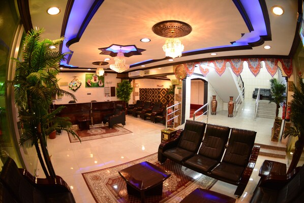 Zona de estar del vestíbulo