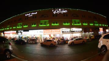 Front of property - evening/night