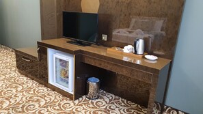 Deluxe kamer, niet-roken | Luxe beddengoed, een minibar, individueel gedecoreerd