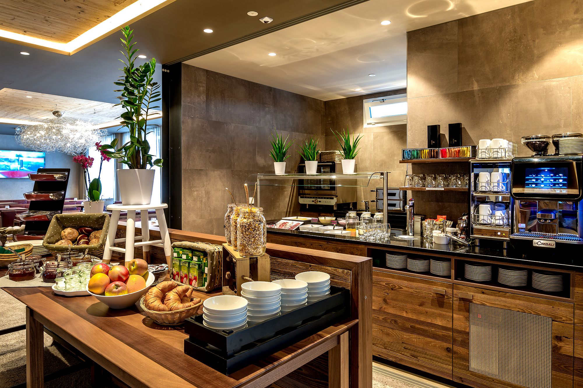 Petit déjeuner buffet compris tous les jours