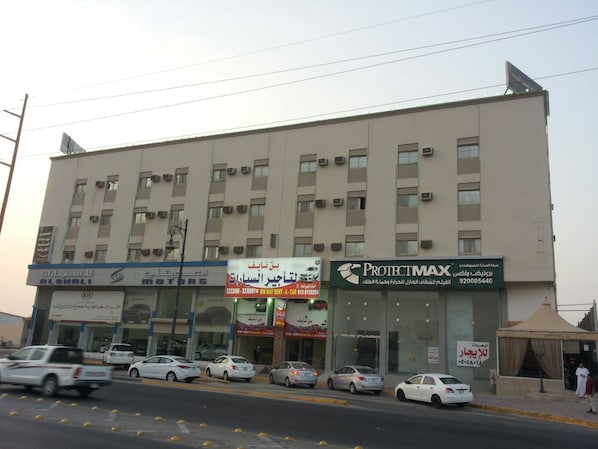 Façade de l’hébergement