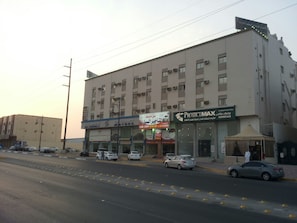 Façade de l’hébergement