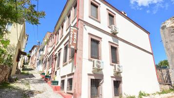 Majoituspaikan julkisivu