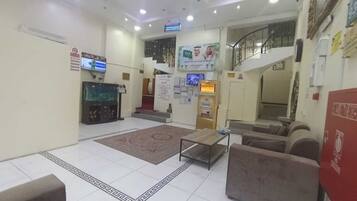Sala de estar en el lobby