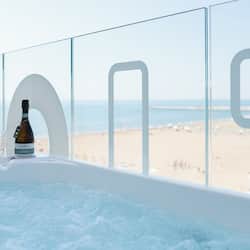 Deluxe Suite, Jetted Tub | Balcony view