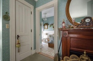 The Green Room | Premium bedding, individually decorated, individually furnished, desk