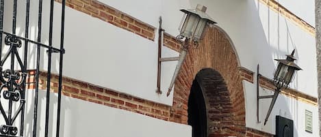 Entrada de la propiedad