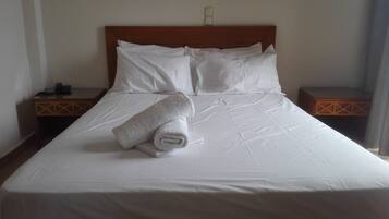 Desk, iron/ironing board, free cots/infant beds, free WiFi