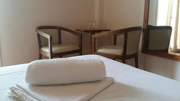 Desk, iron/ironing board, free cots/infant beds, free WiFi