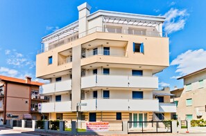 Fassade der Unterkunft